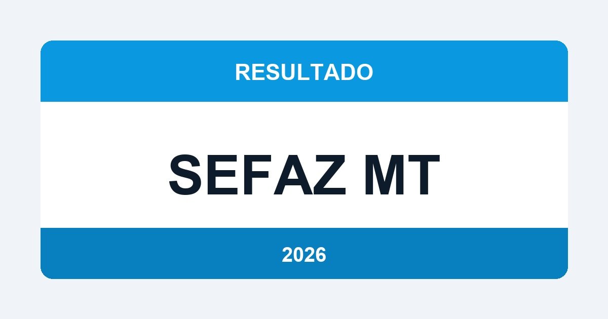 Sefaz MT 2026: Gabarito Preliminar das Provas Está Disponível — Confira
