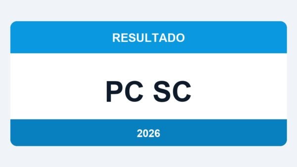PC SC 2026: Provas Aplicadas no Domingo — Gabarito Preliminar Sai dia 27