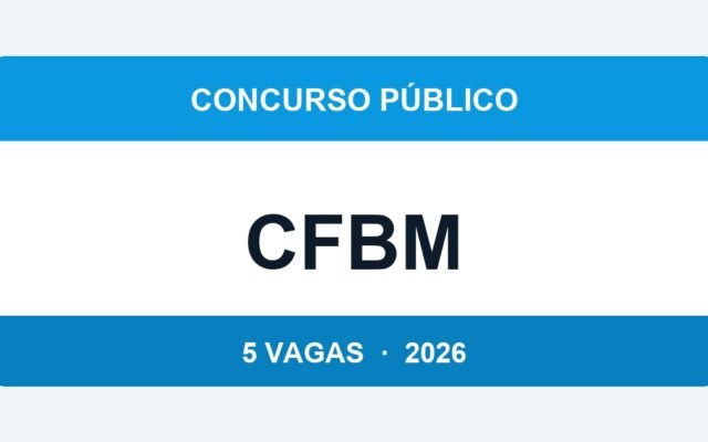 CFBM 2026: Conselho Federal de Biomedicina Abre 5 Vagas com Salário de até R$ 15.000 — Inscrições de 02/04 a 04/05