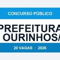 Prefeitura de Ourinhos/SP 2026: 20 Vagas de Agente Administrativo com Salário de R$ 2.830 — Inscrições de 30/03 a 13/04