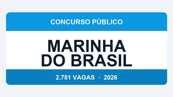 Marinha do Brasil 2026: 2.781 Vagas com Salários de até R$ 14.100 — Veja Tudo