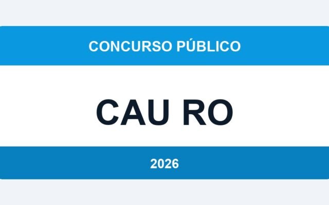 CAU RO 2026: Concurso para Arquiteto com Salário de R$ 7.200 — Inscrições até 15 de Abril