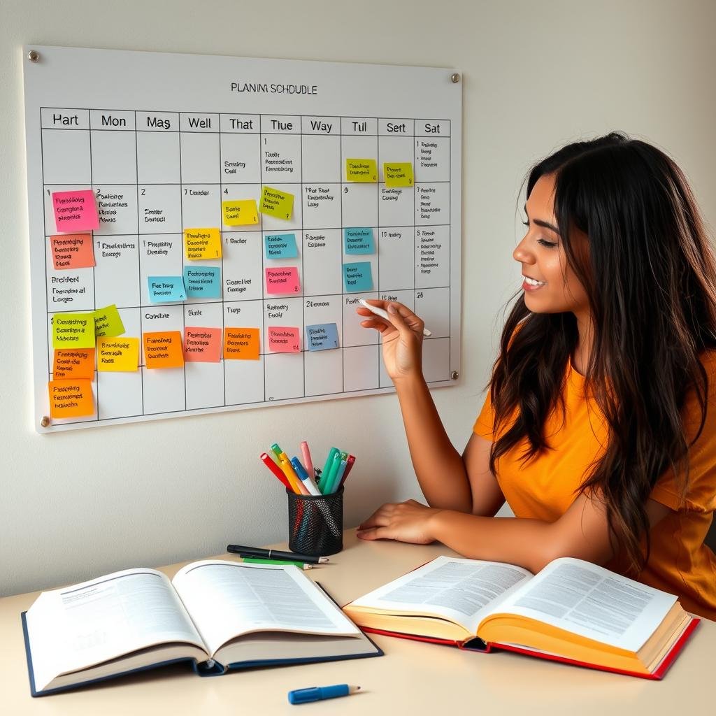 Como Montar um Cronograma de Estudos Eficiente para Concursos Públicos