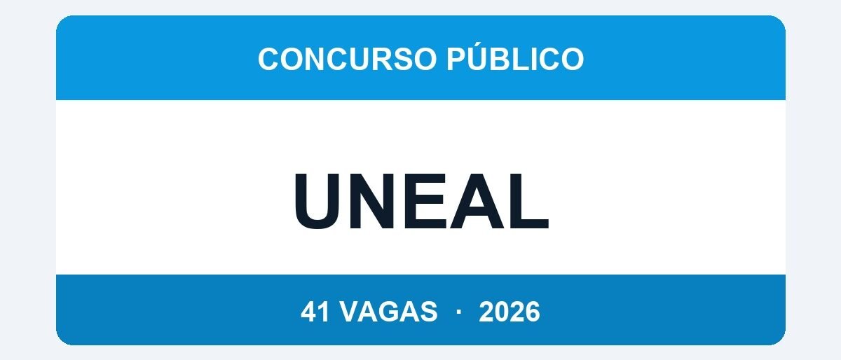 UNEAL 2026: 41 Vagas para Técnico e Professor na Universidade Estadual de Alagoas