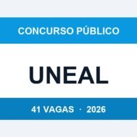 UNEAL 2026: 41 Vagas para Técnico e Professor na Universidade Estadual de Alagoas