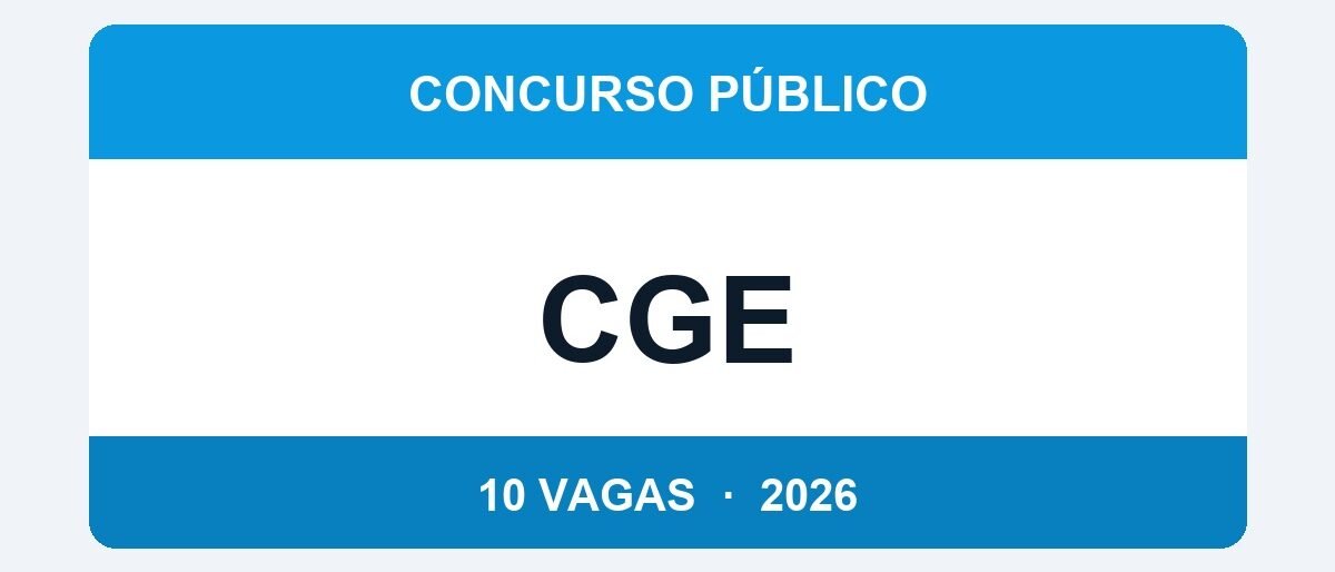 CGE-AL 2026: 10 Vagas para Analista de Controle Interno com Banca Cebraspe